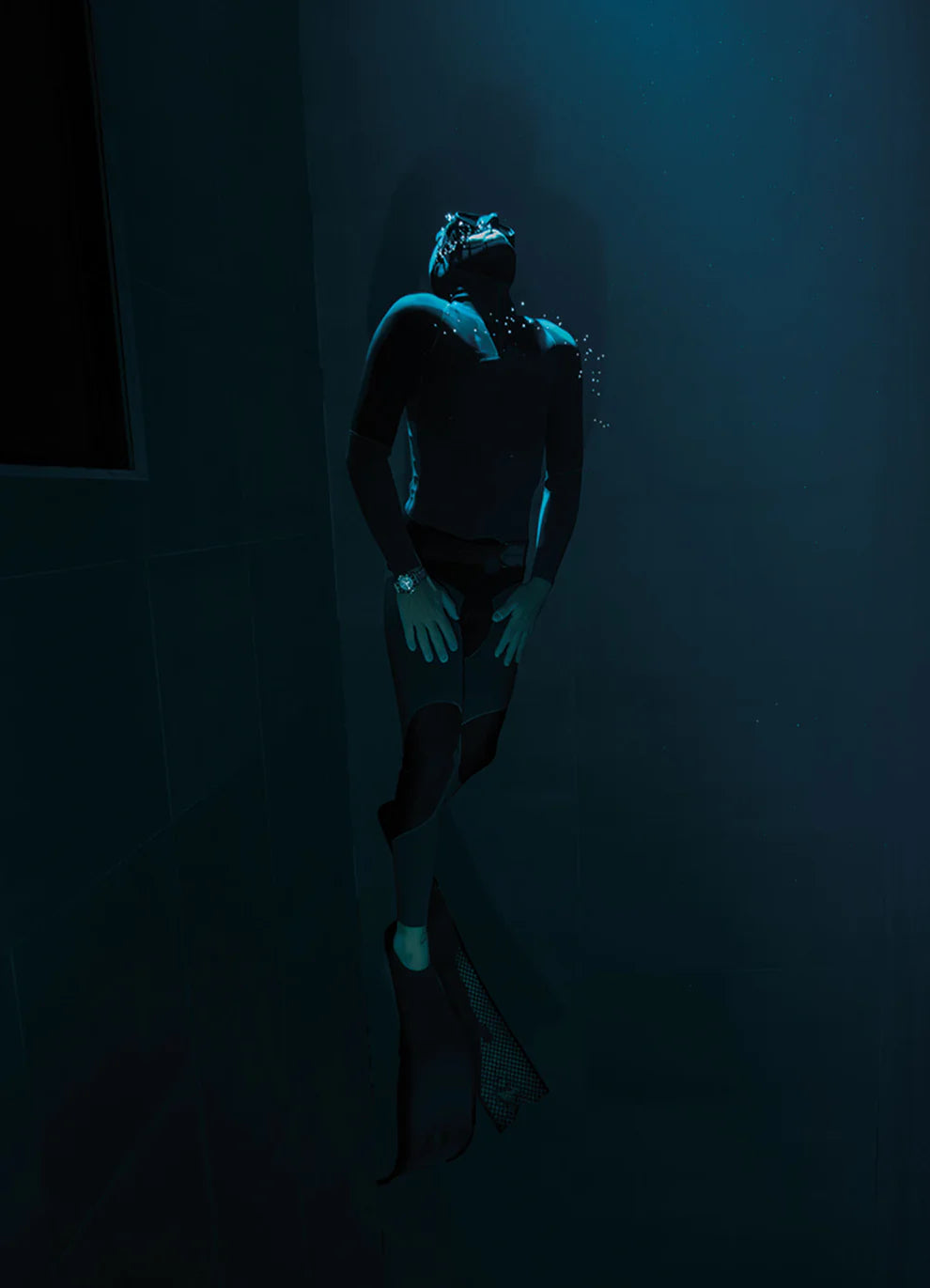 Timex® Deepwater Reef 200 GMT 41mm Synthetic Rubber Strap Watch | Blue