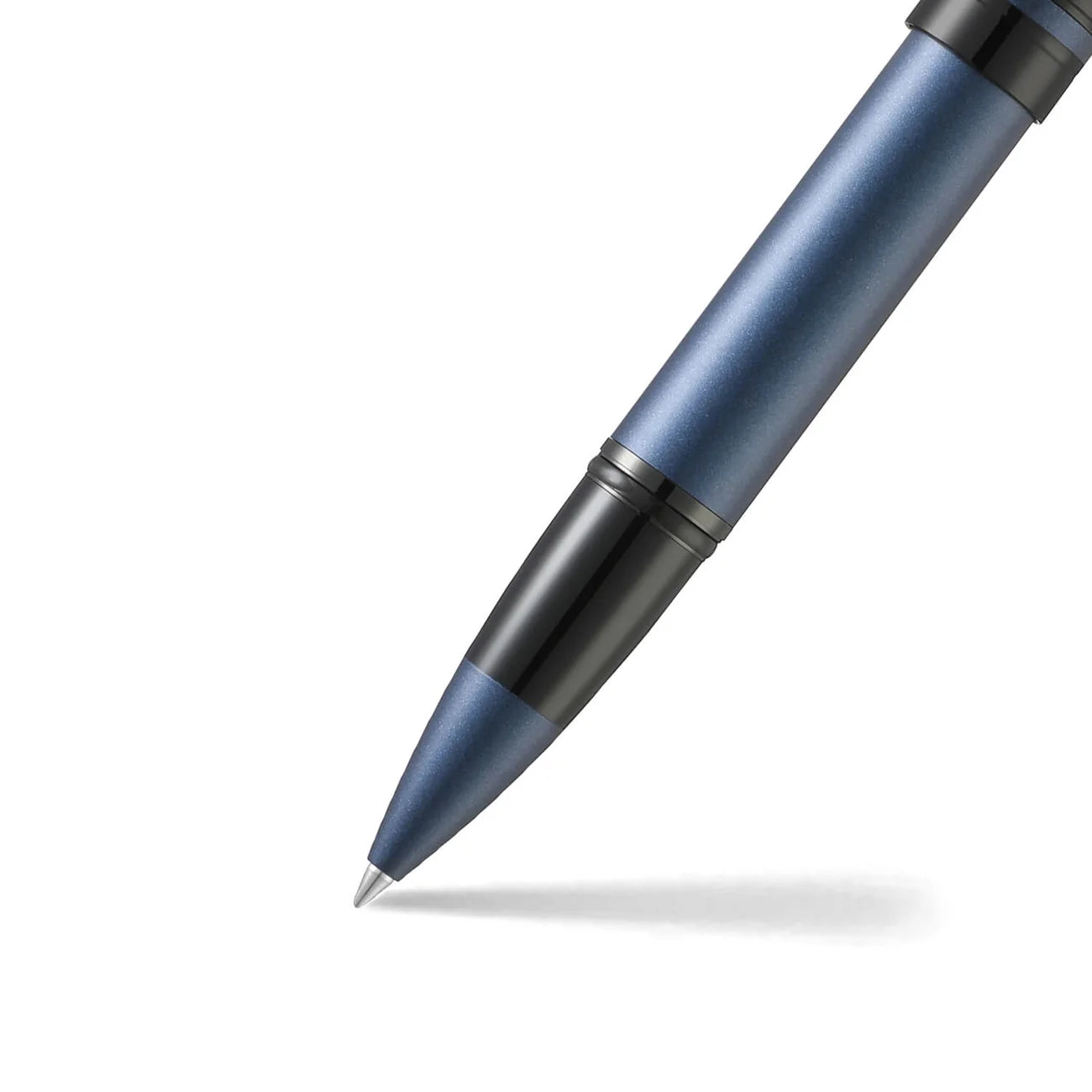 Sheaffer® ICON 9110 Metalic Blue Rollerball Pen With Gloss Black Trim E1911051