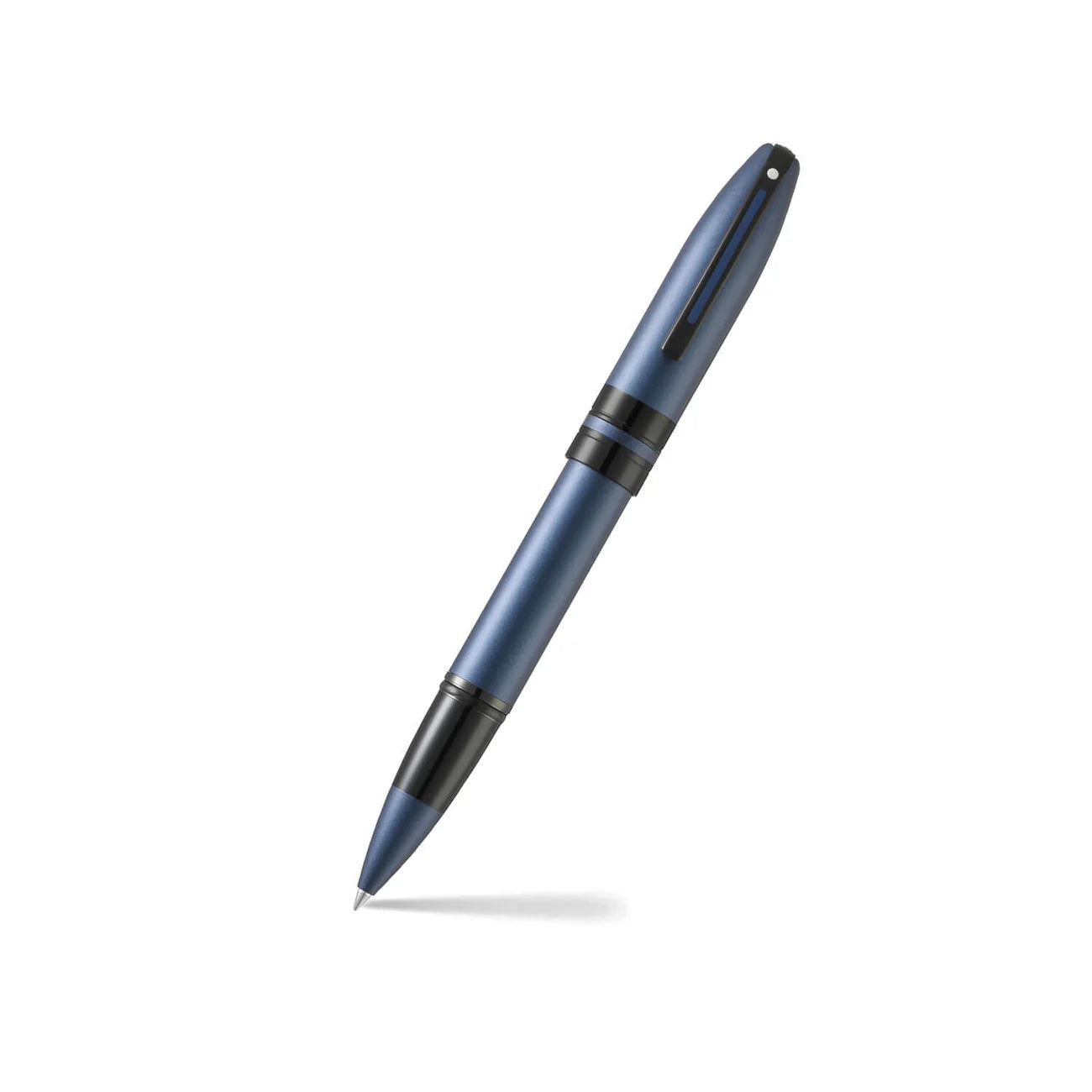 Sheaffer® ICON 9110 Metalic Blue Rollerball Pen With Gloss Black Trim E1911051
