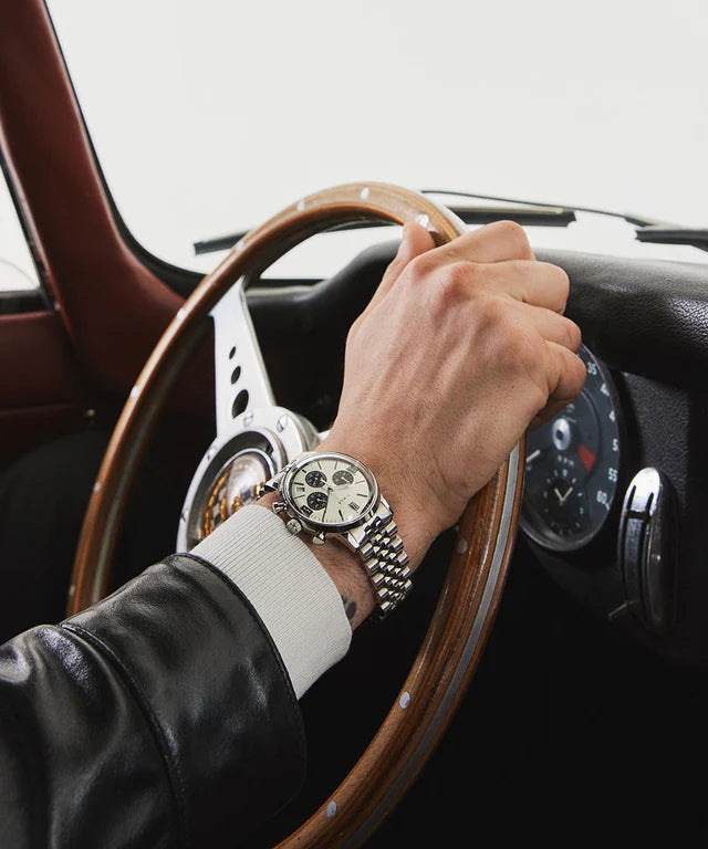 Timex® Marlin Chronograph Tachymeter 40mm Stainless Steel Bracelet