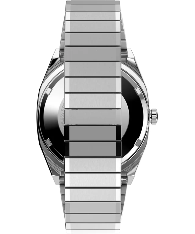 Timex® Automatic 1983 E Line 34mm Stainless Steel Expansion Band Watch | Blue