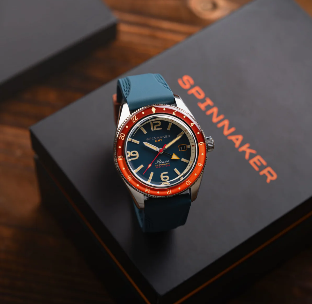 Spinnaker
Fleuss GMT Automatic Dark Cerulean Blue SP-5120-55 wait time 1-2 weeks