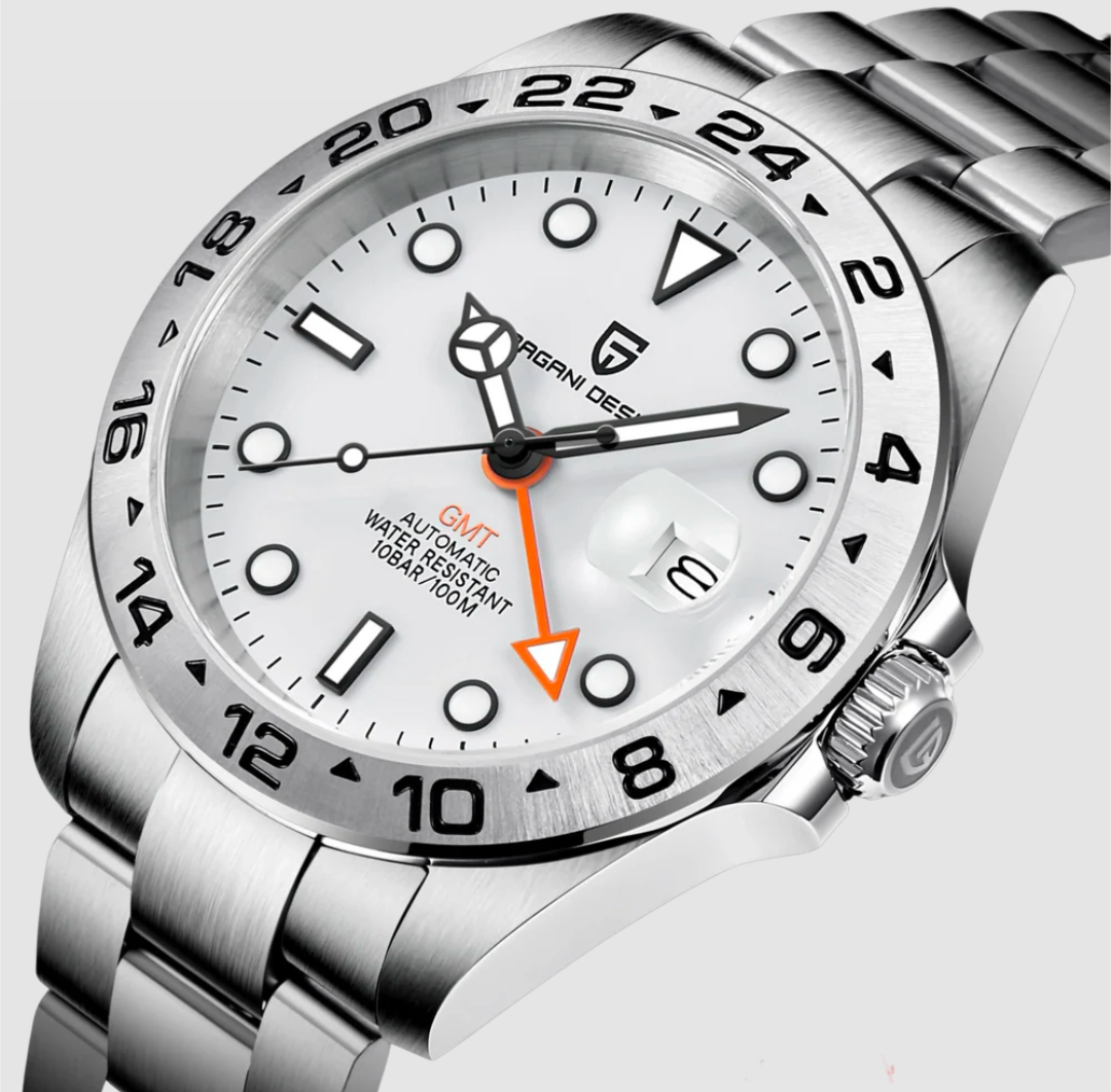 Pagani Design Automatic GMT Polar White