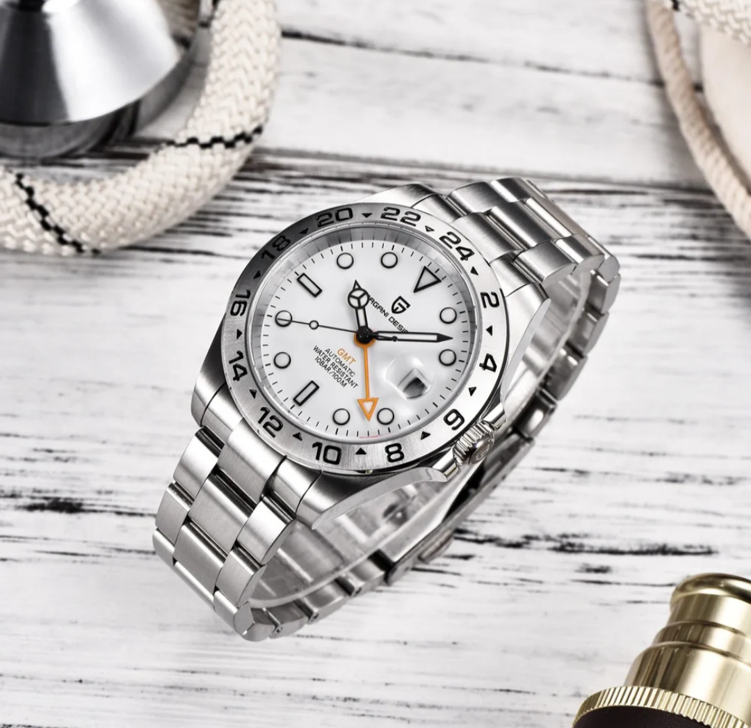 Pagani Design Automatic GMT Polar White