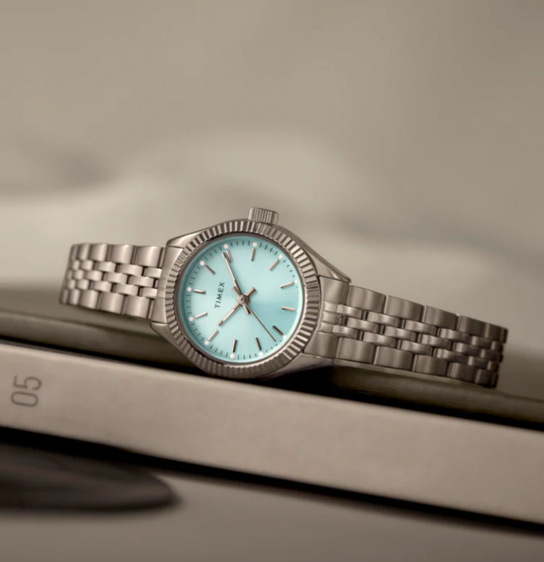 Timex® Legacy Mini 25mm Stainless Steel Bracelet Watch
25 mm