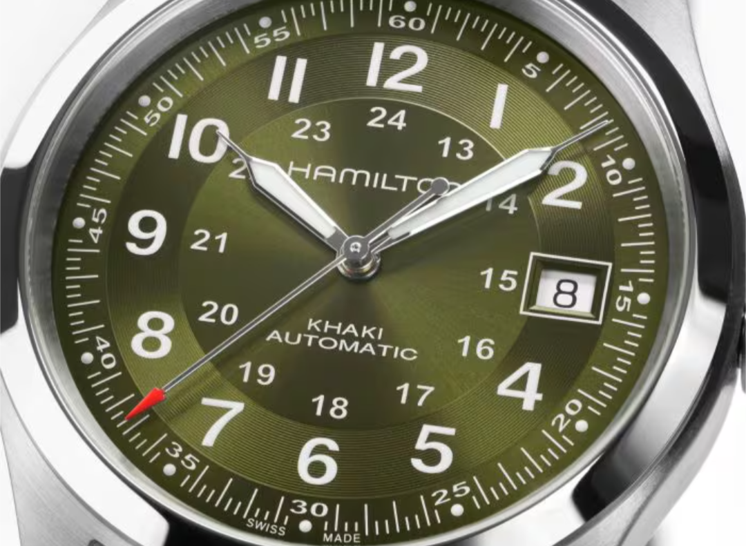Khaki Field
Auto 38mm
Automatic H70455560