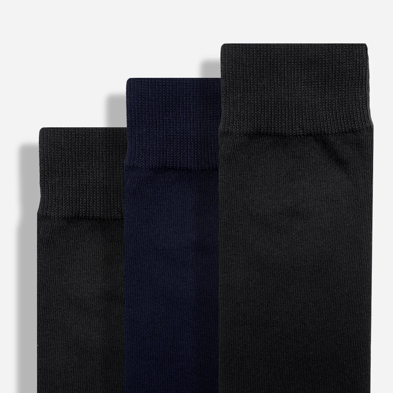 Black & Navy Sock Set