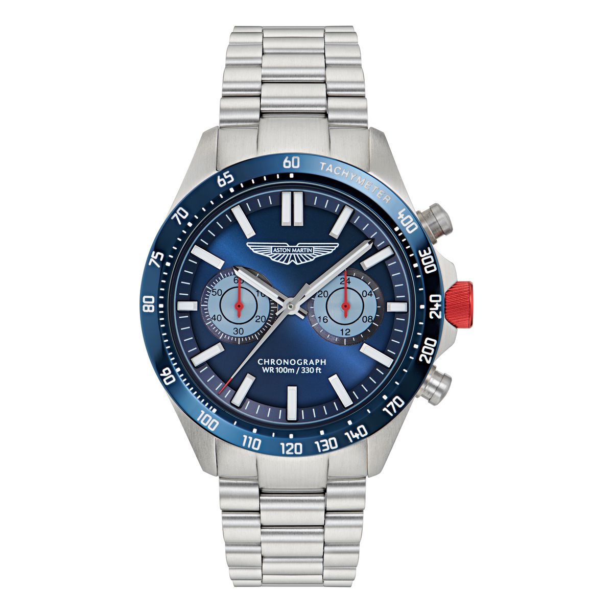 Timex X Aston Martin Watch RSST Case Blue Dial RSST Bracelet