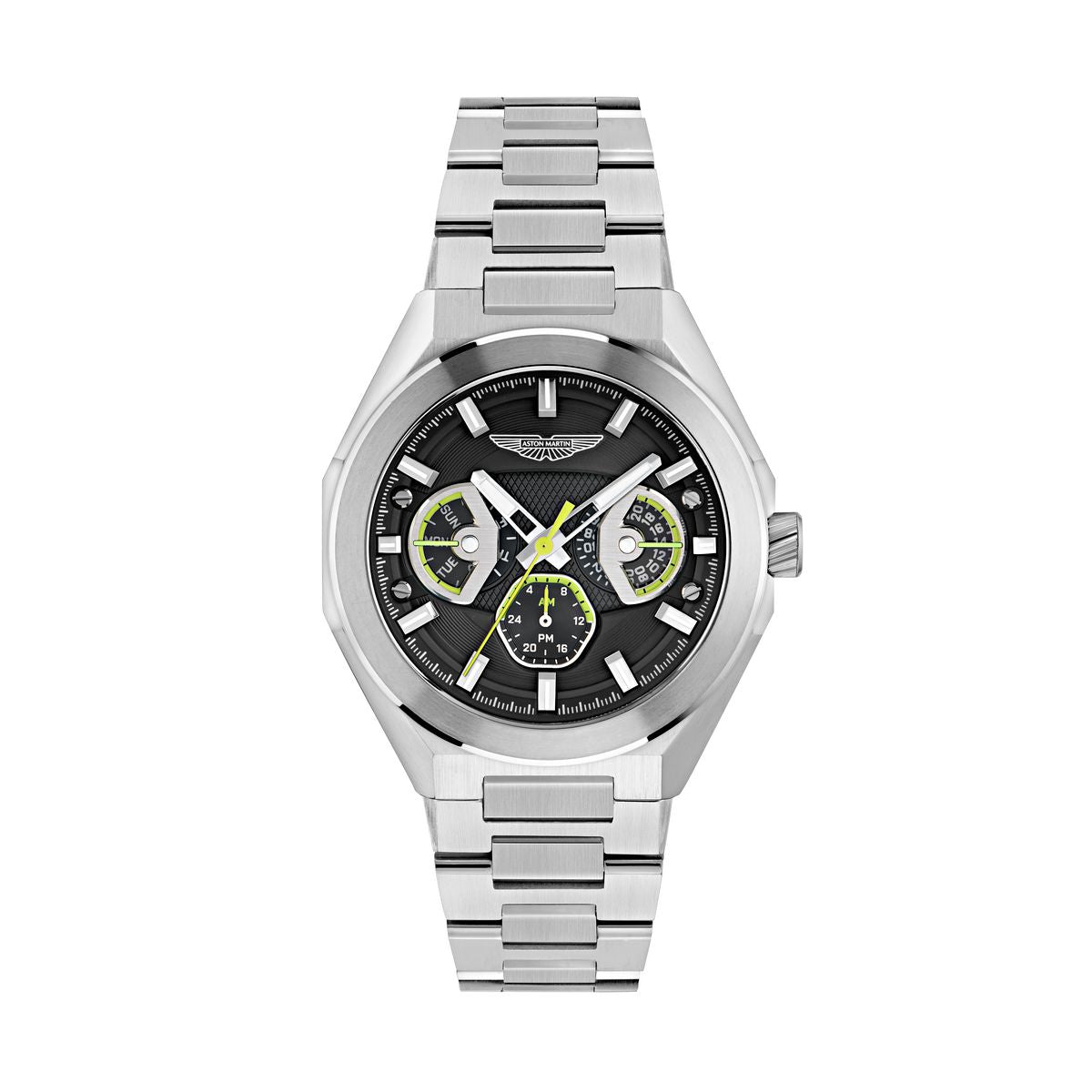 Timex x Aston Martin Watch RSST Case Black Dial RSST Bracelet