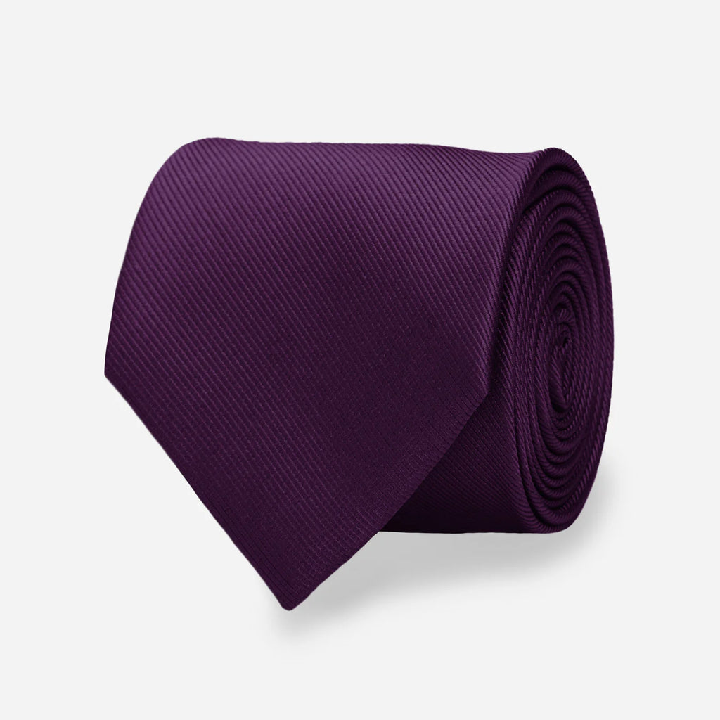 Grosgrain Solid Azalea Tie