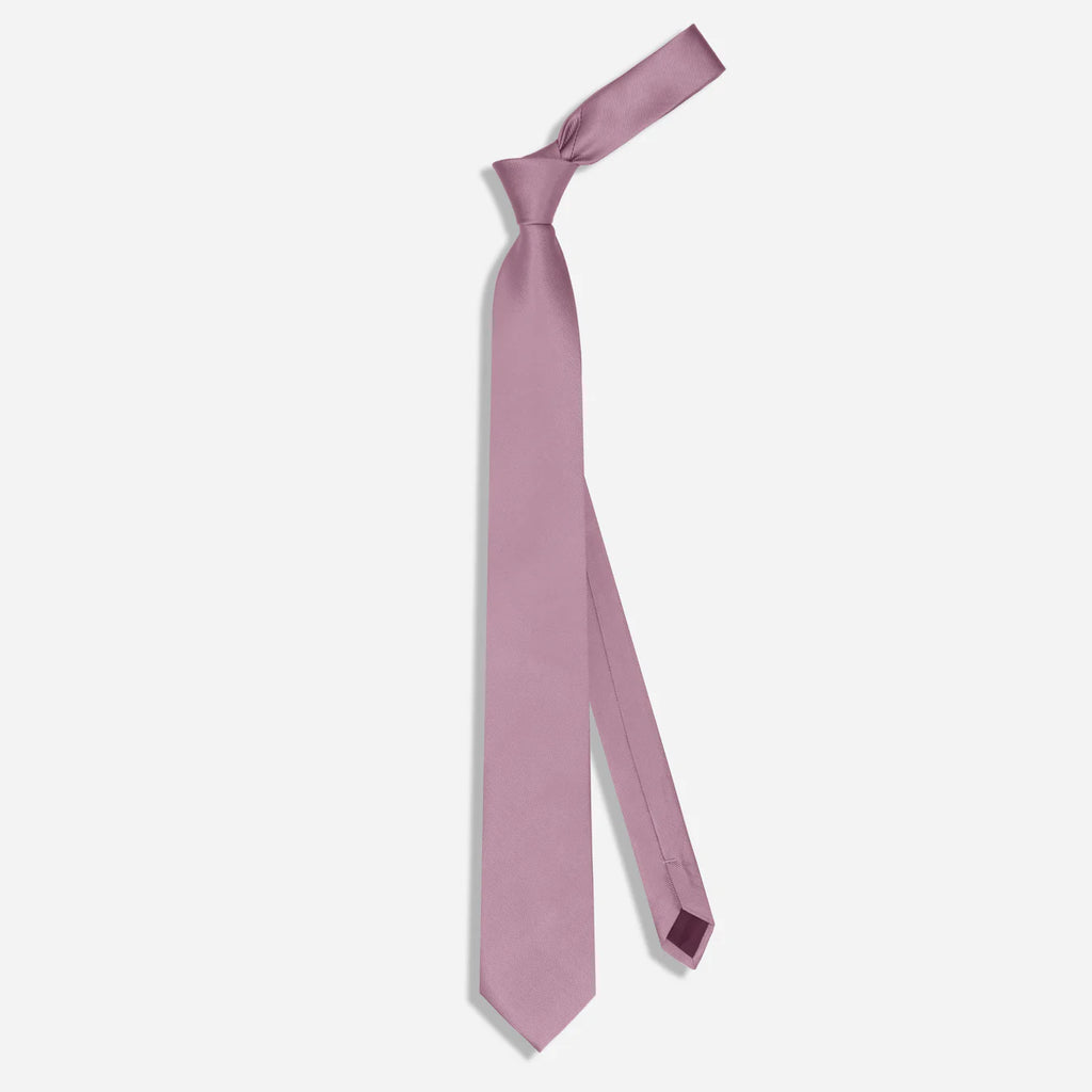 Grosgrain Solid Baby Pink Tie