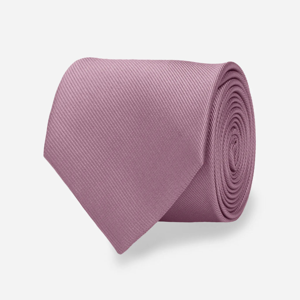 Grosgrain Solid Baby Pink Tie