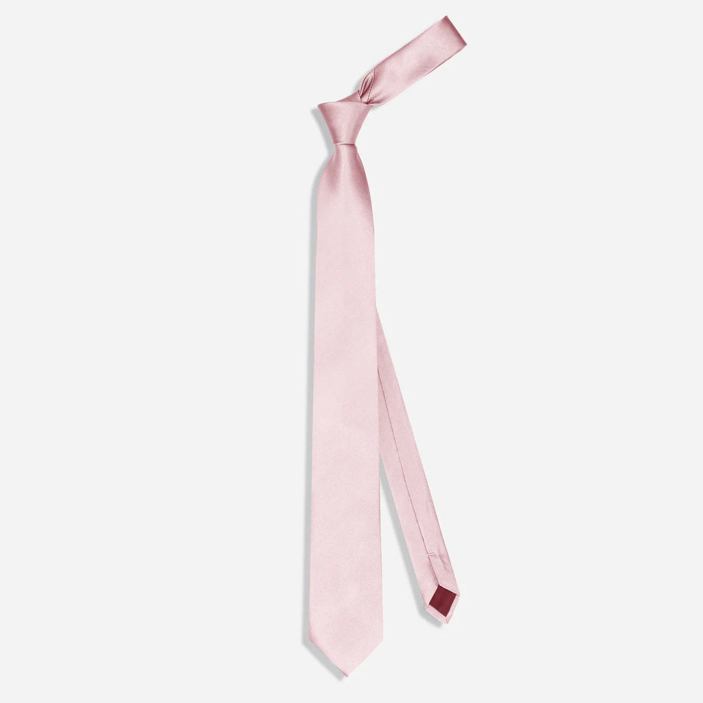 Grosgrain Solid Blush Pink Tie