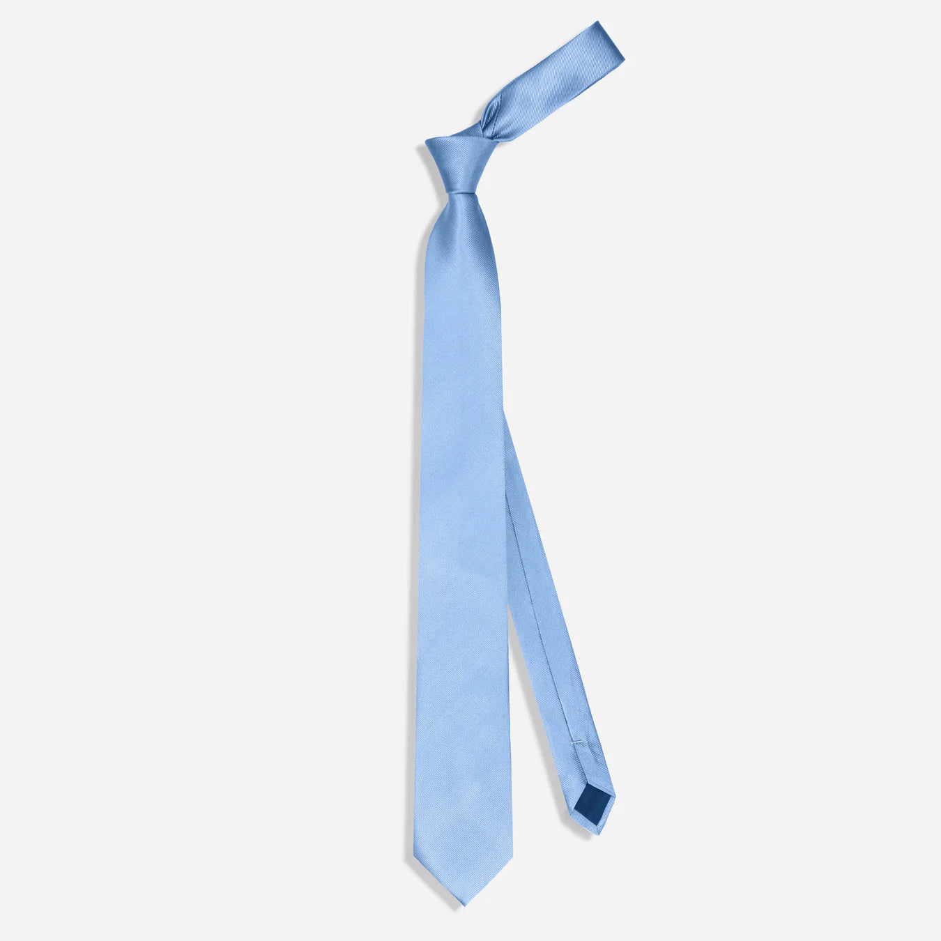 Grosgrain Solid Carolina Blue Tie