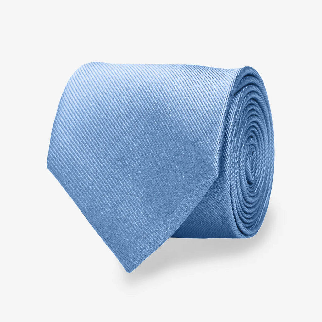 Grosgrain Solid Carolina Blue Tie
