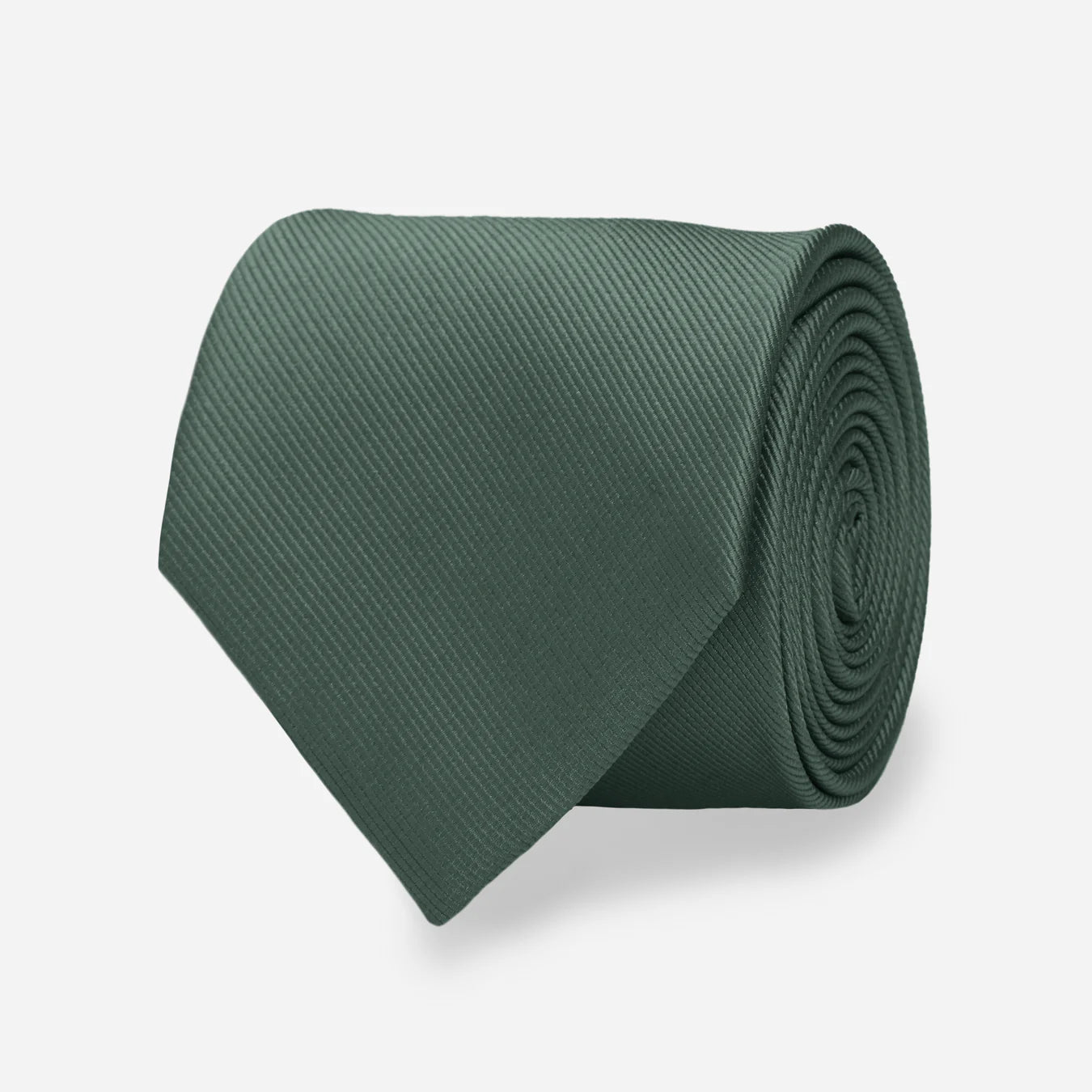 Grosgrain Solid Eucalyptus Tie