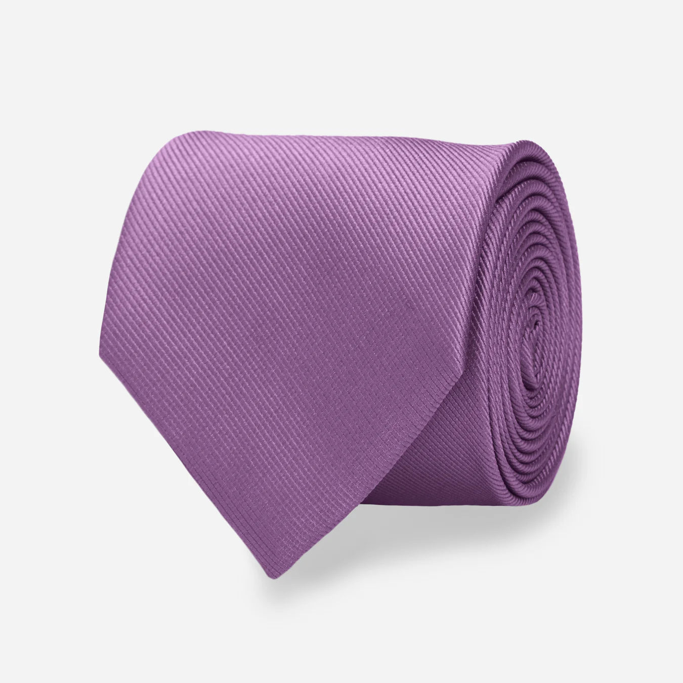 Grosgrain Solid Wisteria Tie