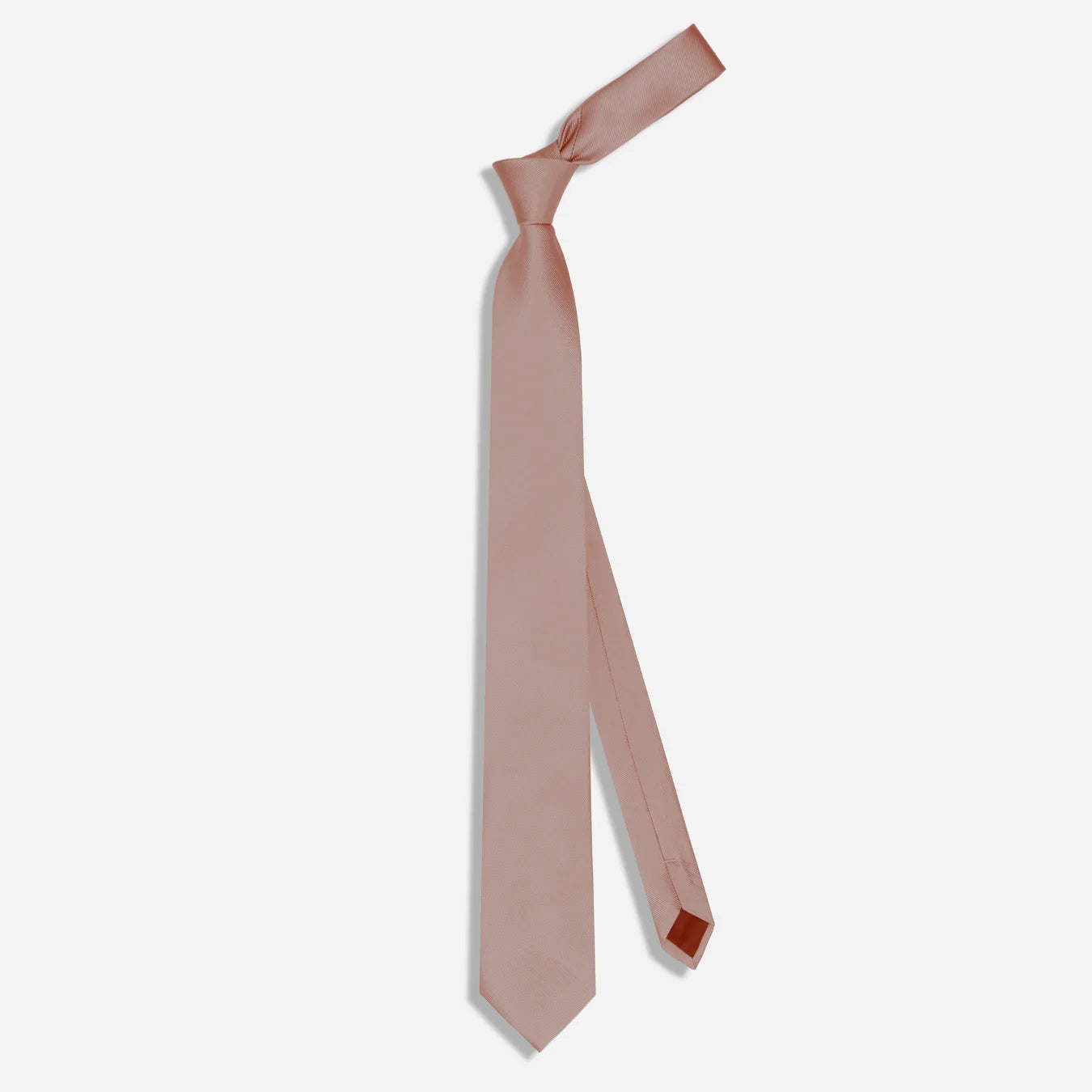 Grosgrain Solid Dusty Blush Tie