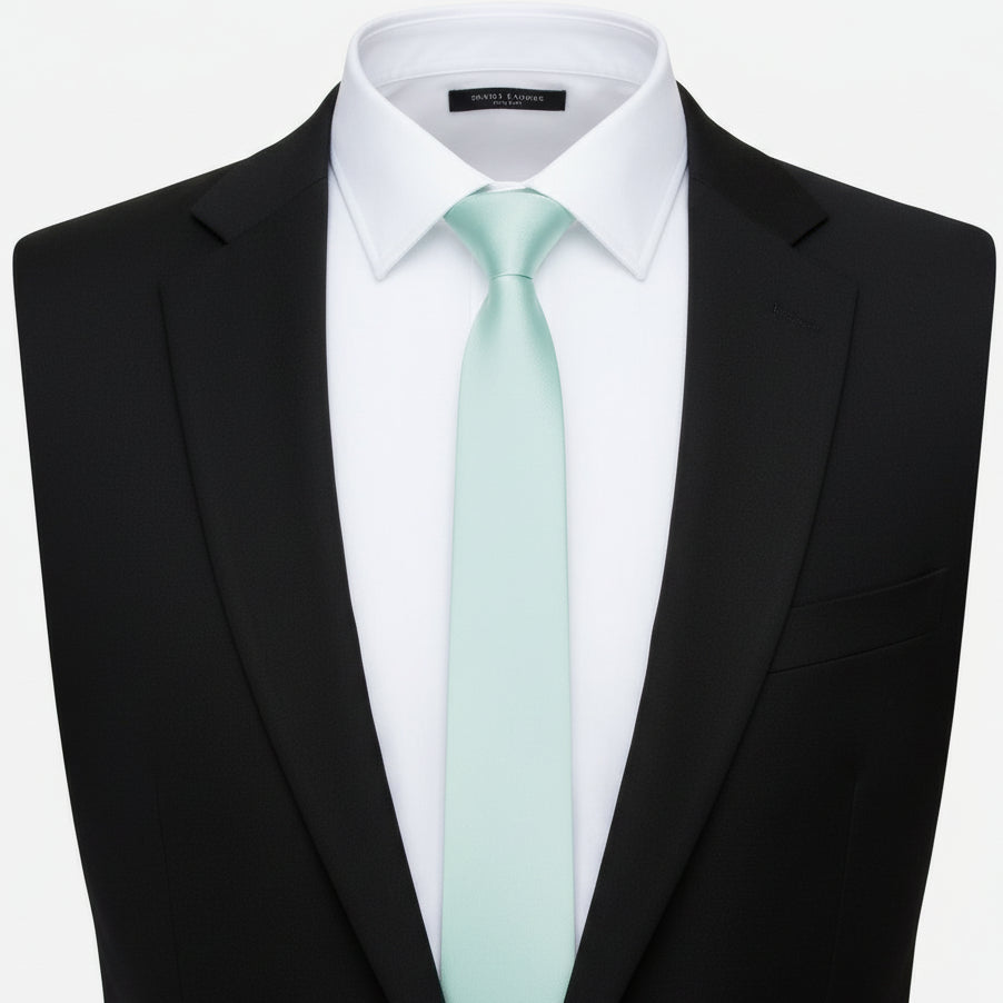 Grosgrain Solid Dusty Sage Tie