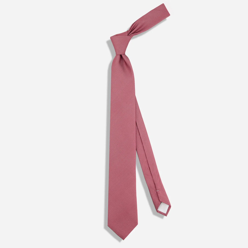 Grosgrain Solid Rosewood Tie