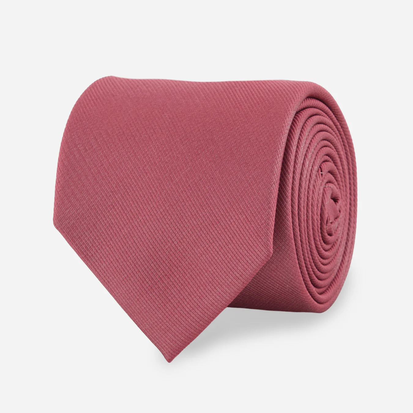 Grosgrain Solid Rosewood Tie