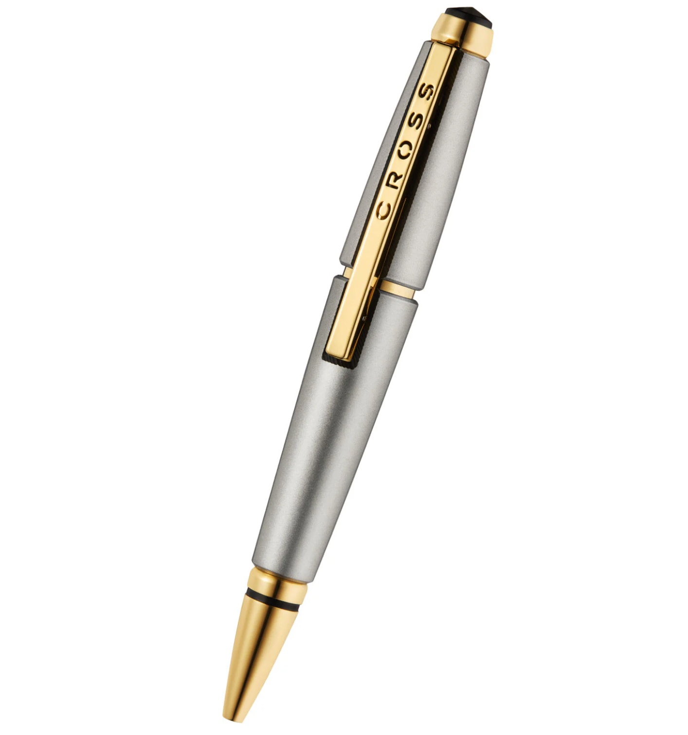 Cross Edge™ Sonic Titanium Lacquer with Gold PVD Appointments Selectip® Rollerball Pen