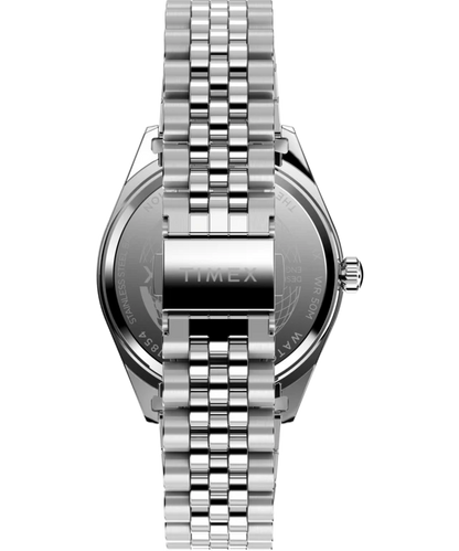 Timex Legacy Day and Date 41mm Stainless Steel Bracelet Watch | Teal