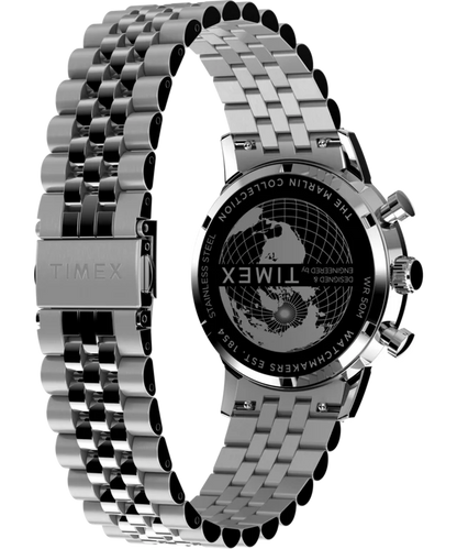Marlin® Chronograph Tachymeter 40mm Stainless Steel Bracelet Watch | Gold-Tone