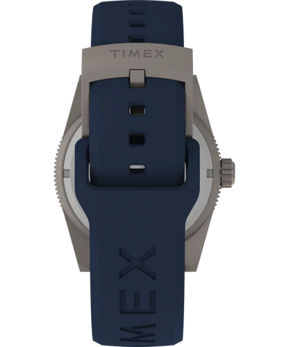 Deepwater Reef 200 GMT 41mm Synthetic Rubber Strap Watch | Blue