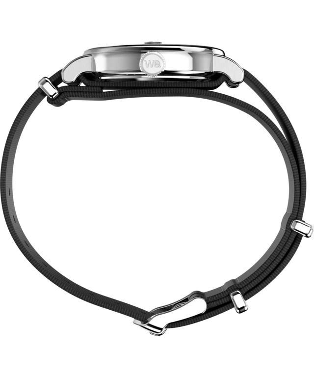 Timex® Weekender 37mm Fabric Strap Watch | Black