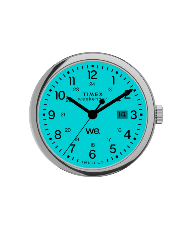 Timex® Weekender 40mm Fabric Strap Watch | Black