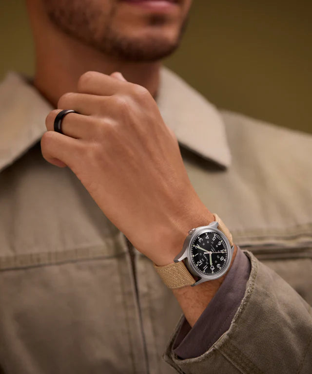 MK1® Automatic 40mm Fabric Strap Watch | Tan