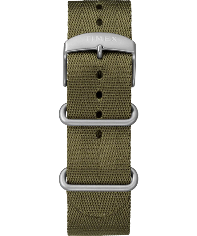 Expedition Gallatin Solar 44mm Fabric Strap Watch | Green