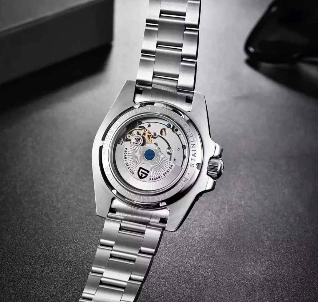 Pagani Design Automatic GMT Black Oyster Bracelet