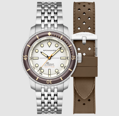 Spinnaker

Fleuss 40 Automatic 145th Limited Edition Smoky White SP-5133-22 wait time 1-2 weeks