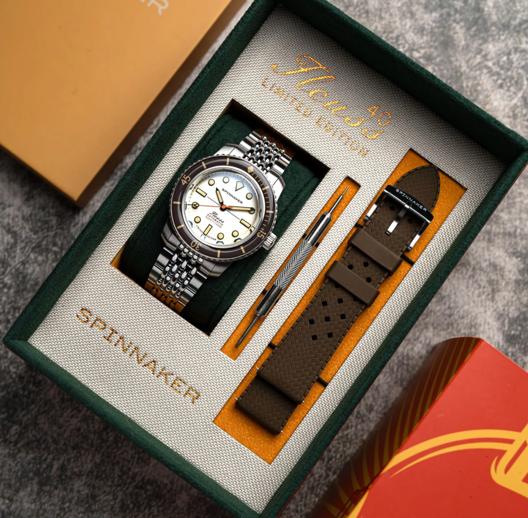 Spinnaker

Fleuss 40 Automatic 145th Limited Edition Smoky White SP-5133-22 wait time 1-2 weeks