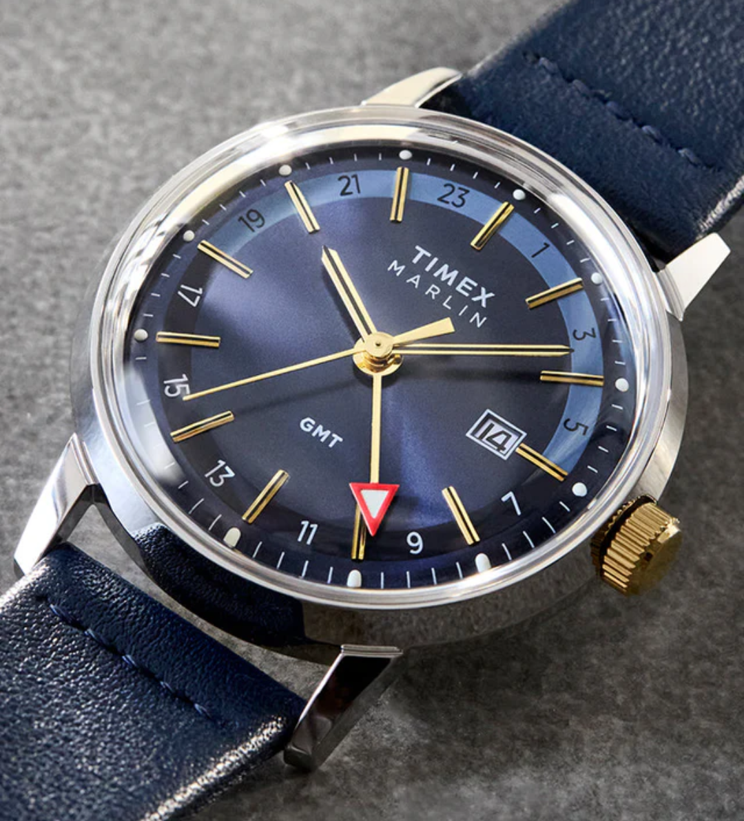 Timex® TW2Y47900 Marlin Quartz GMT Gold And Silver - Shop today