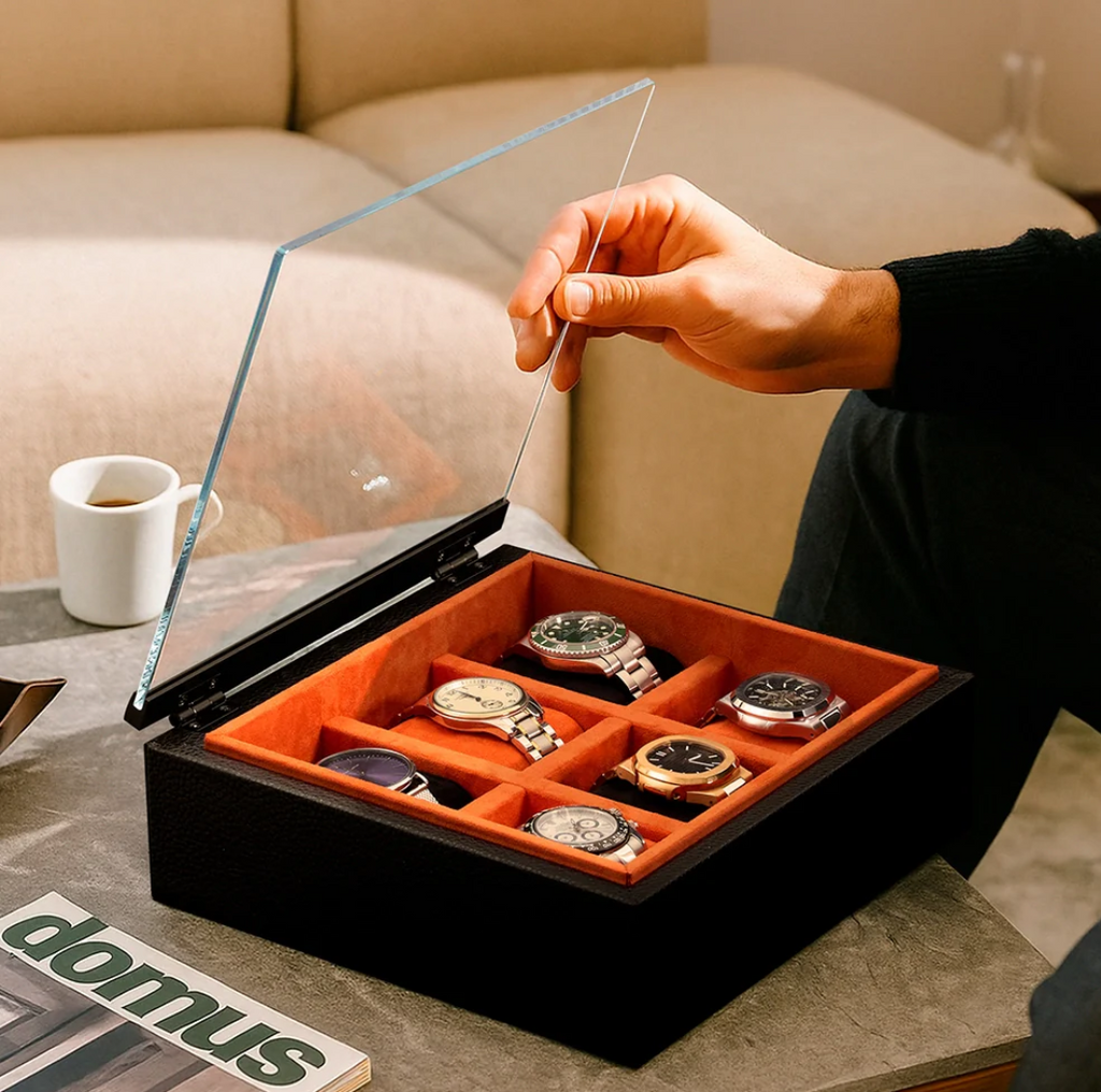Luxury 6 Watch Display Box
