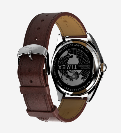 Timex Legacy 41mm Leather Strap Watch
41 mm