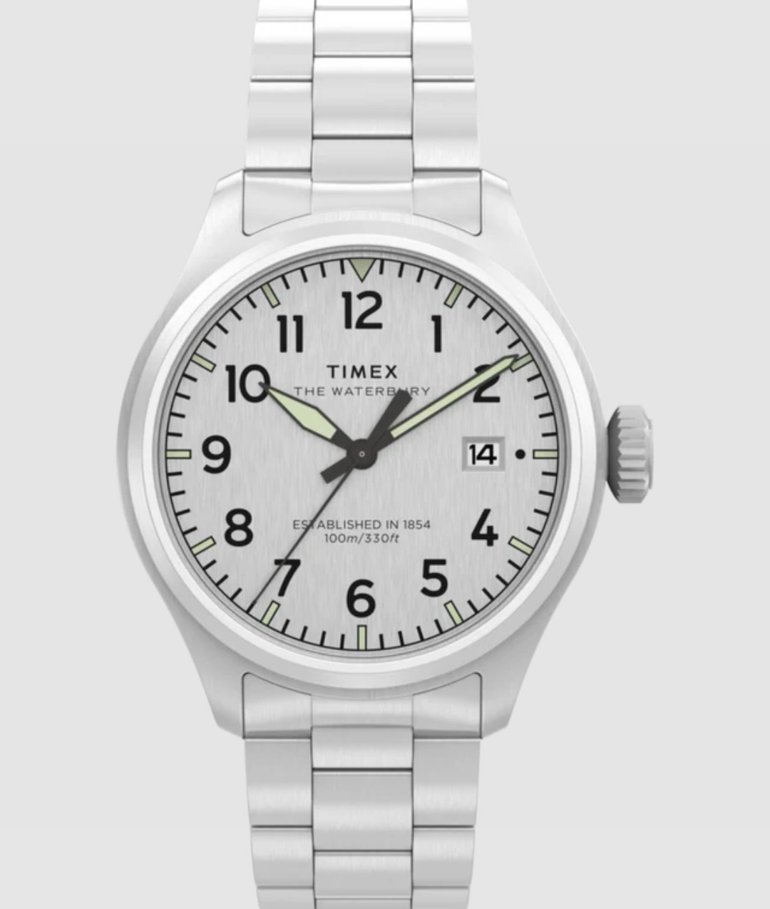 Timex®TW2Y18800 Waterbury Ace 41mm Stainless Steel Bracelet Watch -Shop today