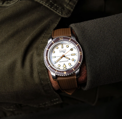 Spinnaker

Fleuss 40 Automatic 145th Limited Edition Smoky White SP-5133-22 wait time 1-2 weeks