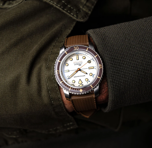 Spinnaker

Fleuss 40 Automatic 145th Limited Edition Smoky White SP-5133-22 wait time 1-2 weeks
