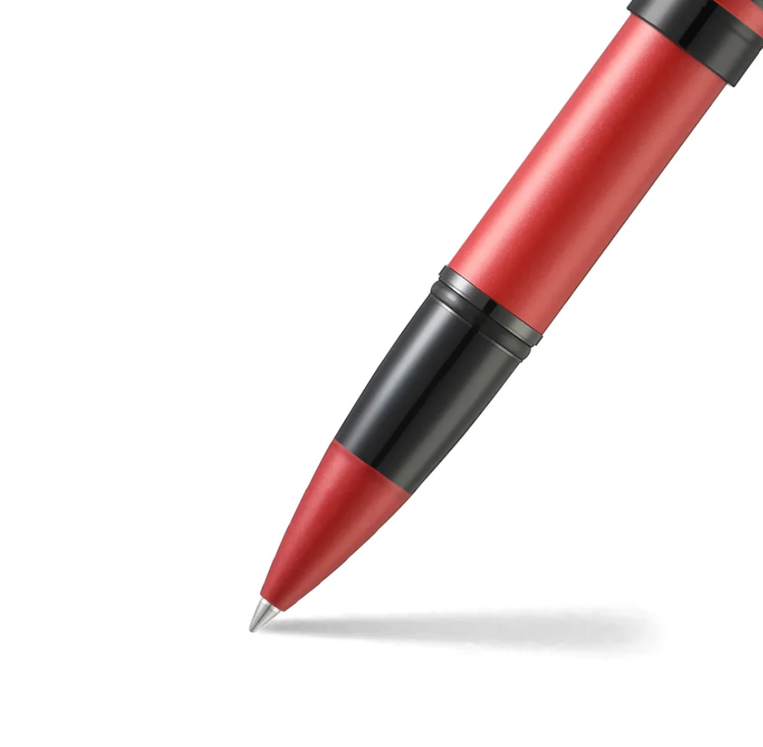 Sheaffer® ICON 9111 Metallic Red Rollerball Pen With Gloss Black trim E1911151