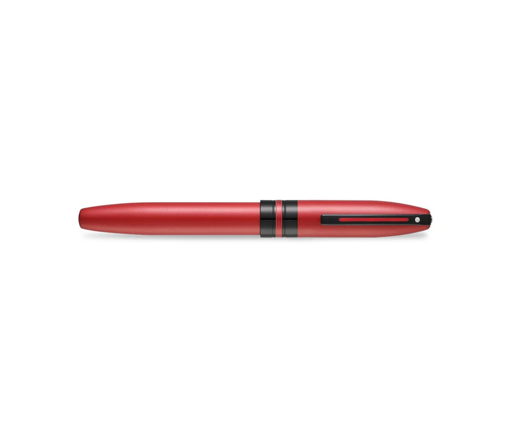 Sheaffer® ICON 9111 Metalic Red Fountain Pen With Gloss Black trim E0911153