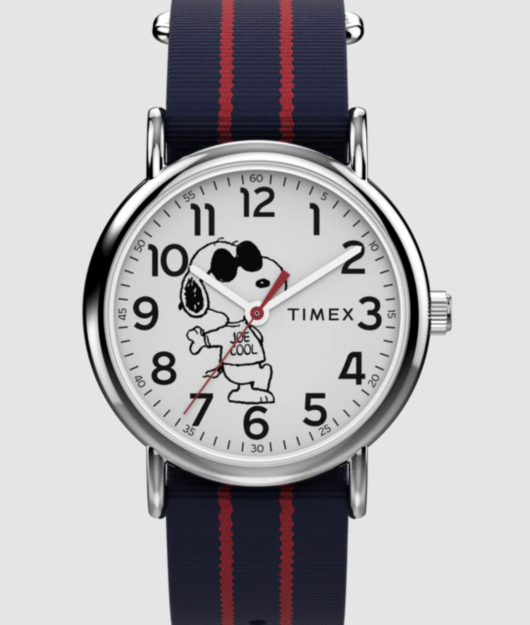 Timex x Peanuts® Weekender Joe Cool 38mm Fabric Strap Watch