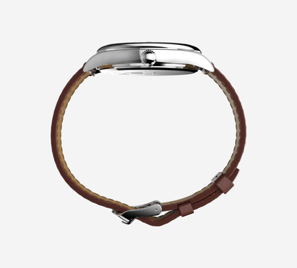 Timex Legacy 41mm Leather Strap Watch
41 mm