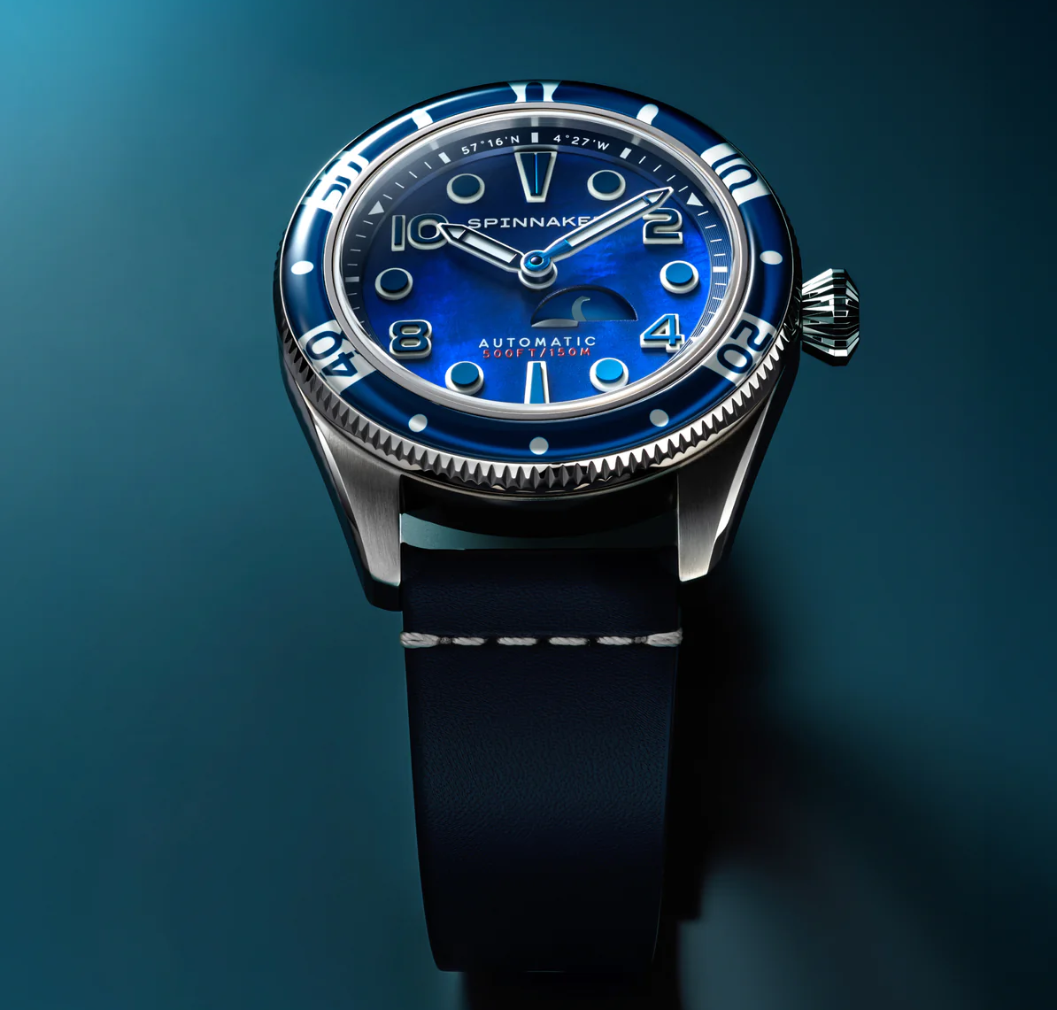 Fleuss Automatic Nessie Pearl Diver Limited Edition spinnaker SP-5168-01