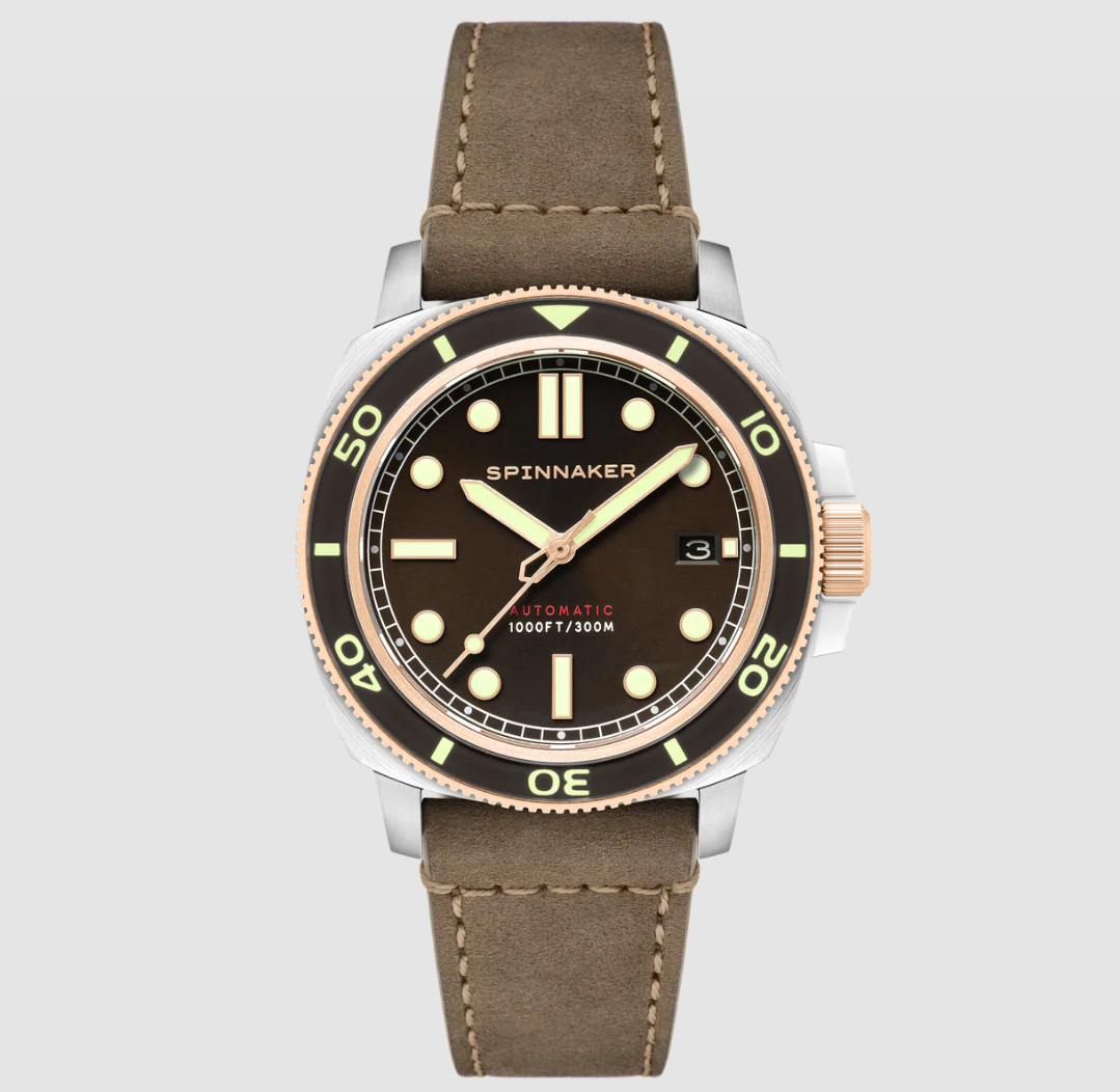 Spinnaker Hull Diver Automatic Cognac Brown SP-5088-04