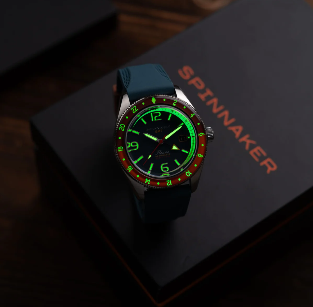 Spinnaker

Fleuss GMT Automatic Dark Cerulean Blue SP-5120-55 wait time 1-2 weeks
