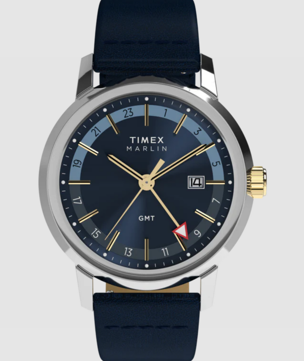 Timex® TW2Y47900 Marlin Quartz GMT Gold And Silver - Shop today